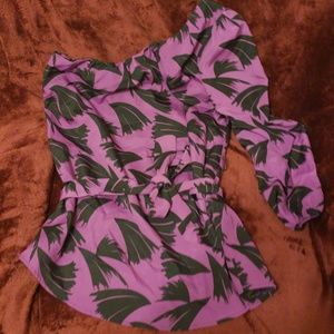 Guess One-Shoulder Blouse